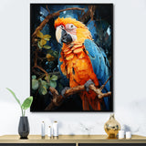 Yellow And Blue Parrot Paradise - Parrot Wall Art Prints