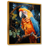 Yellow And Blue Parrot Paradise - Parrot Wall Art Prints