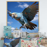 Parrots Wings Of Beauty - Parrot Framed Canvas Art