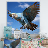 Parrots Wings Of Beauty - Parrot Framed Canvas Art