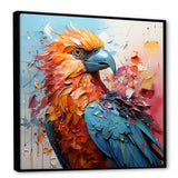 Parrots Colorful Encounters - Parrot Bedroom Wall Art
