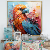 Parrots Colorful Encounters - Parrot Bedroom Wall Art