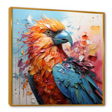 Parrots Colorful Encounters - Parrot Bedroom Wall Art