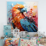 Parrots Colorful Encounters - Parrot Bedroom Wall Art