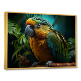 Parrots Emerald Magical Melodies - Parrot Wall Art Prints