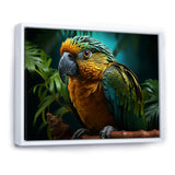 Parrots Emerald Magical Melodies - Parrot Wall Art Prints