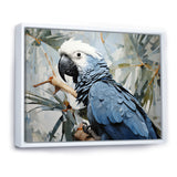 Blue Parrot Tropical Forest Rhapsody - Parrot Wall Art Prints