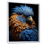 Blue And Yellow Mystical Plumage Tropical Rhapsody - Parrot Home Decor Art