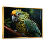Green And Yellow Parrots Rainforest Chorus - Parrot Wall Art Prints