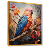 Parrots Sunset Serenade Euphoria - Parrot Canvas Wall Art