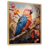 Parrots Sunset Serenade Euphoria - Parrot Canvas Wall Art