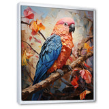 Parrots Sunset Serenade Euphoria - Parrot Canvas Wall Art