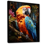Parrot Tropical Jungle Euphony - Parrot Wall Art Prints