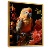 Parrot S Tropical Serenade - Parrot Living Room Wall Art