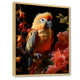 Parrot S Tropical Serenade - Parrot Living Room Wall Art