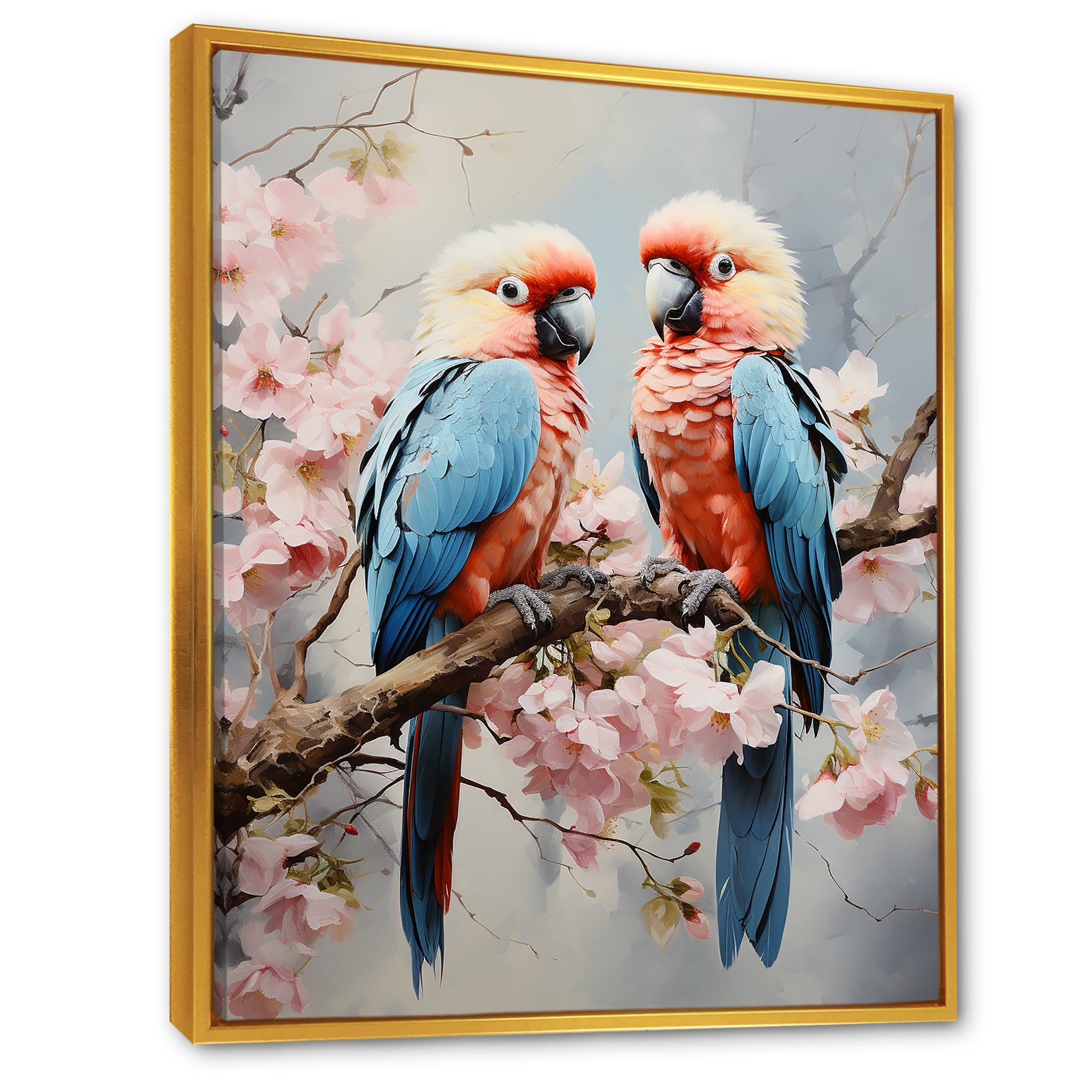 Parrot S Tropical Whispers - Parrot Wall Decor