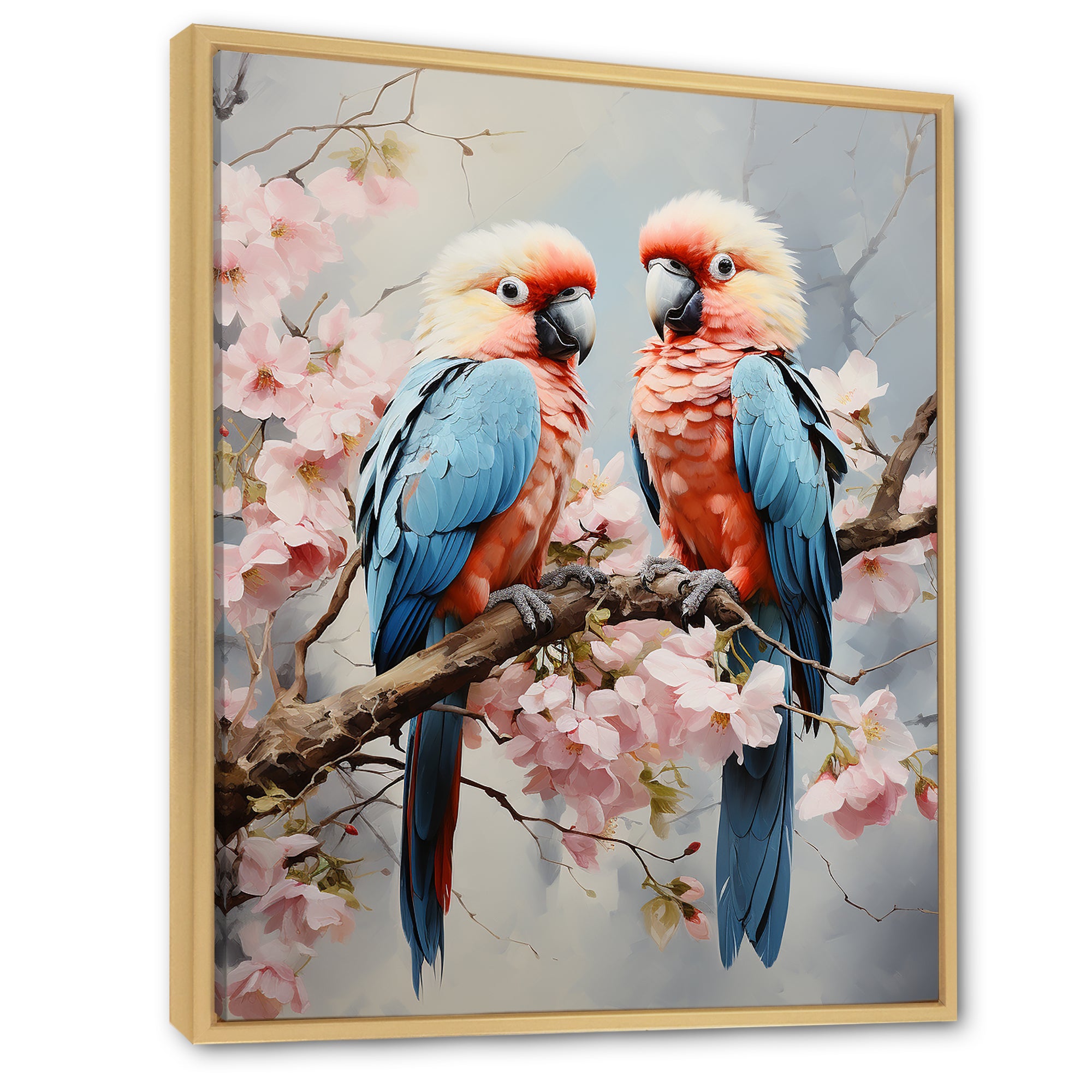 Parrot S Tropical Whispers - Parrot Wall Decor