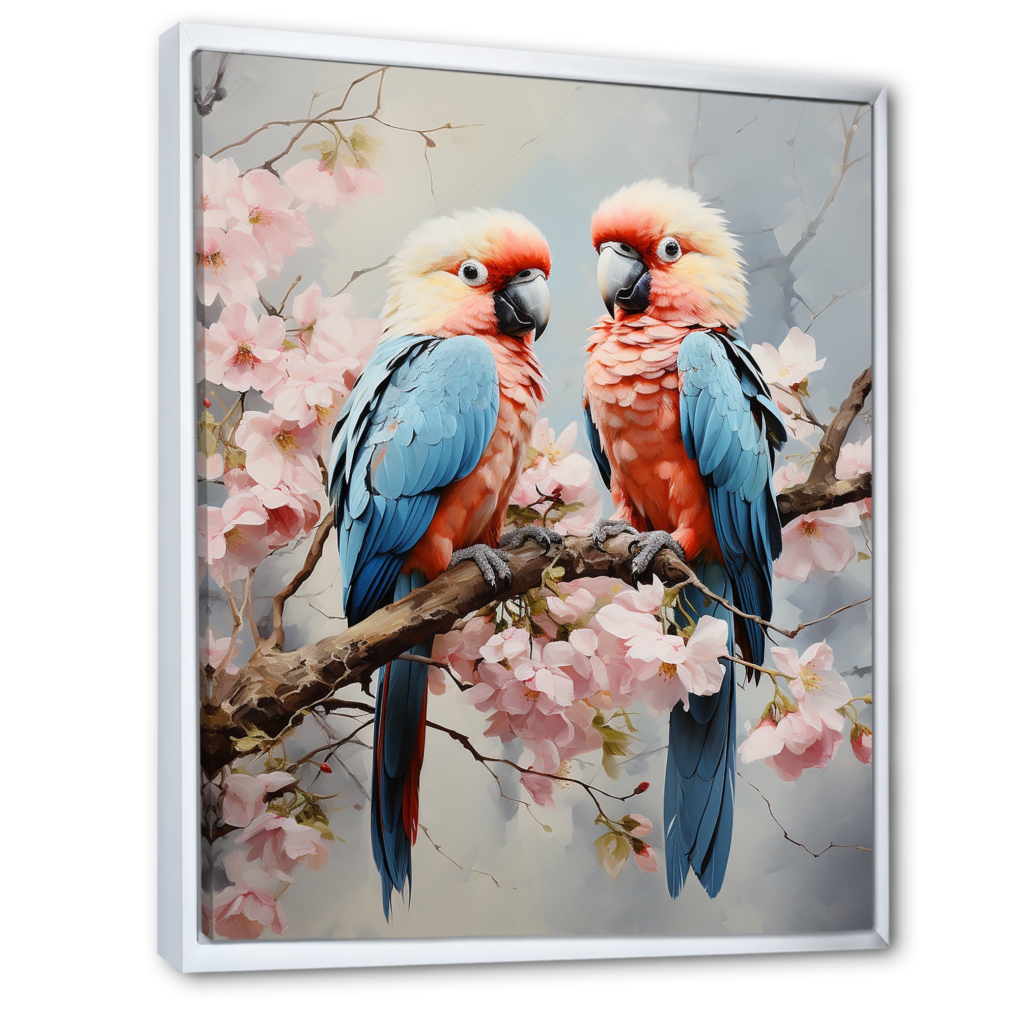 Parrot S Tropical Whispers - Parrot Wall Decor
