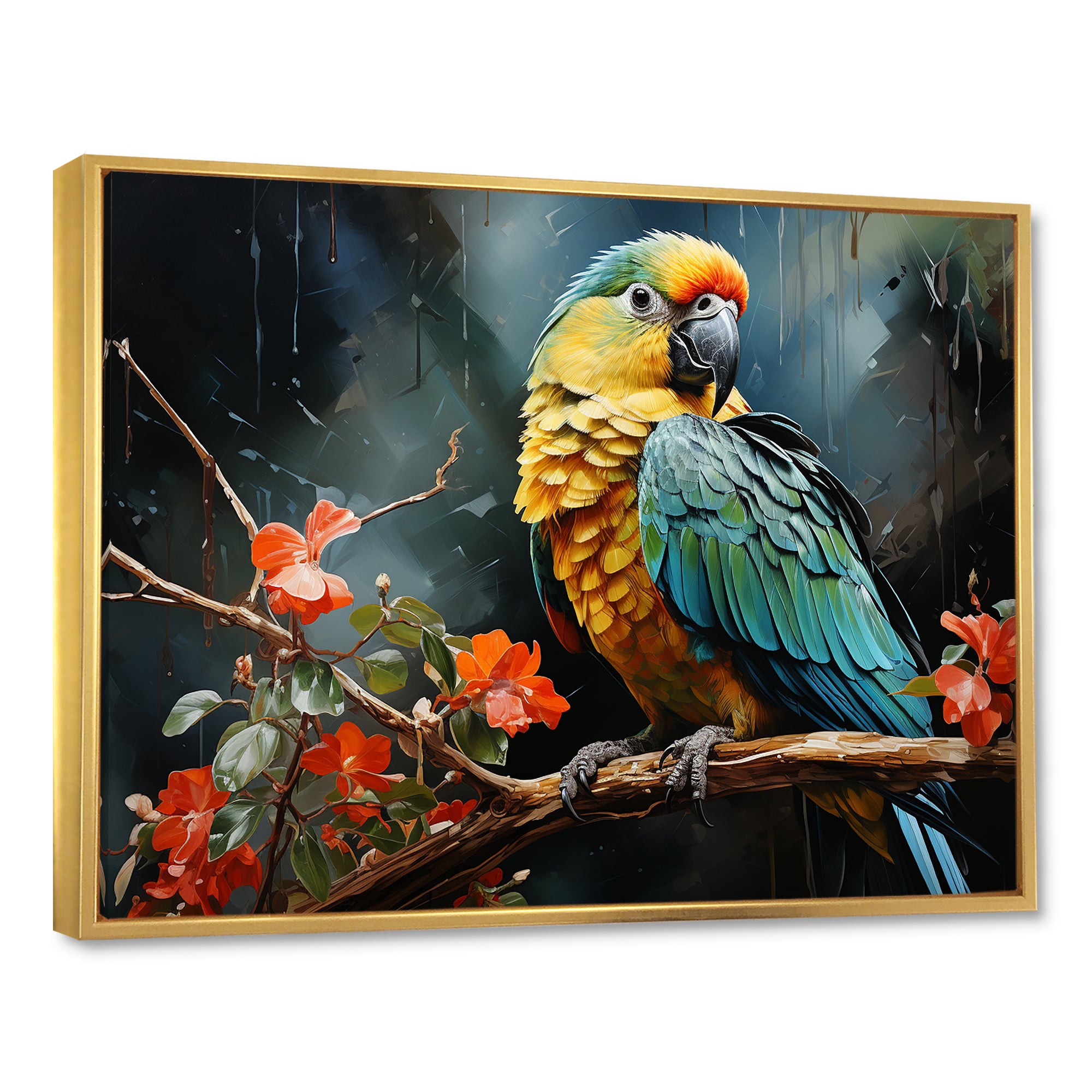 Parrot Verdant Melody - Parrot Wall Art Prints