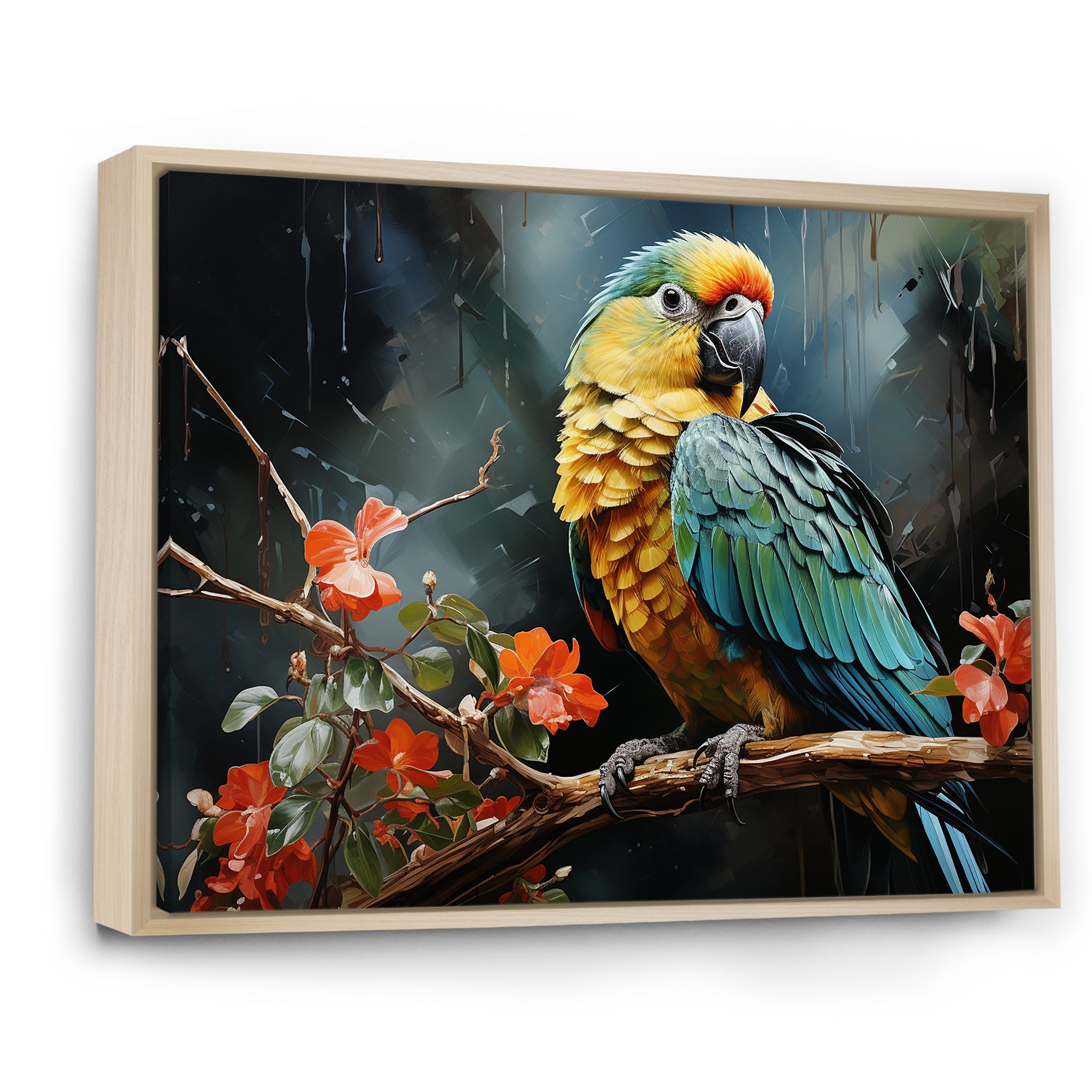 Parrot Verdant Melody - Parrot Wall Art Prints
