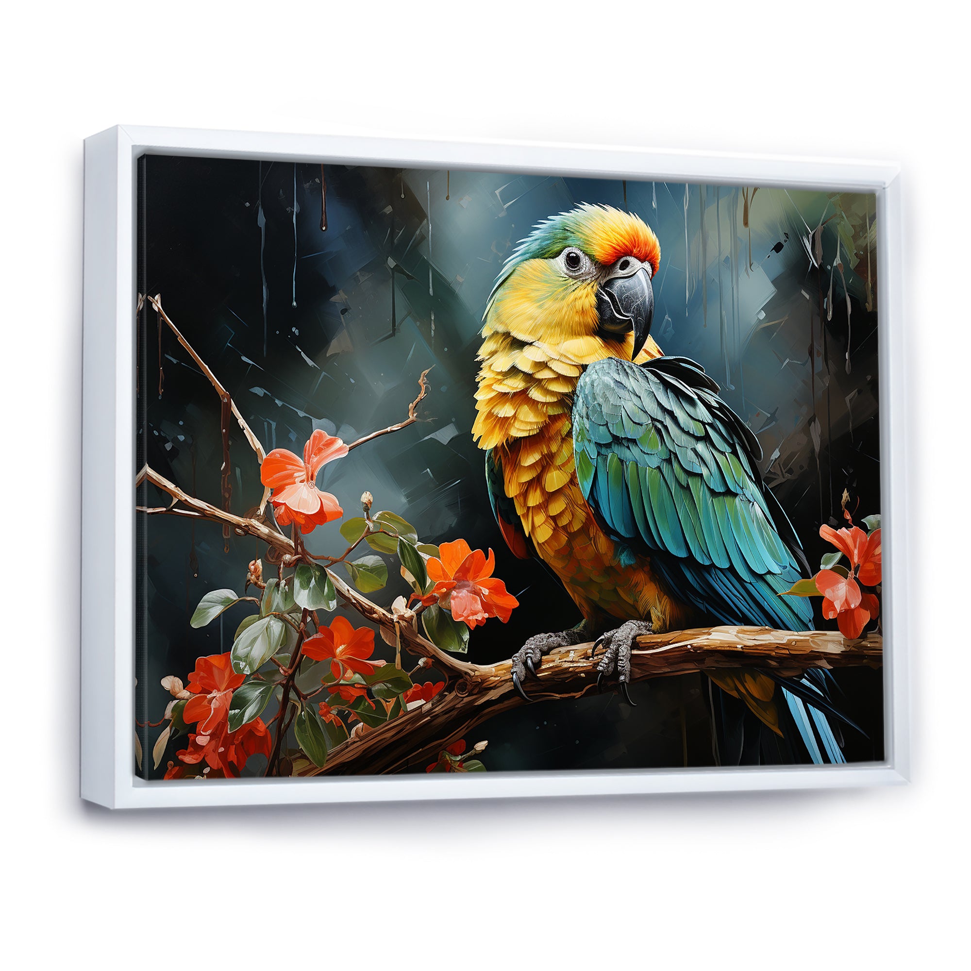 Parrot Verdant Melody - Parrot Wall Art Prints