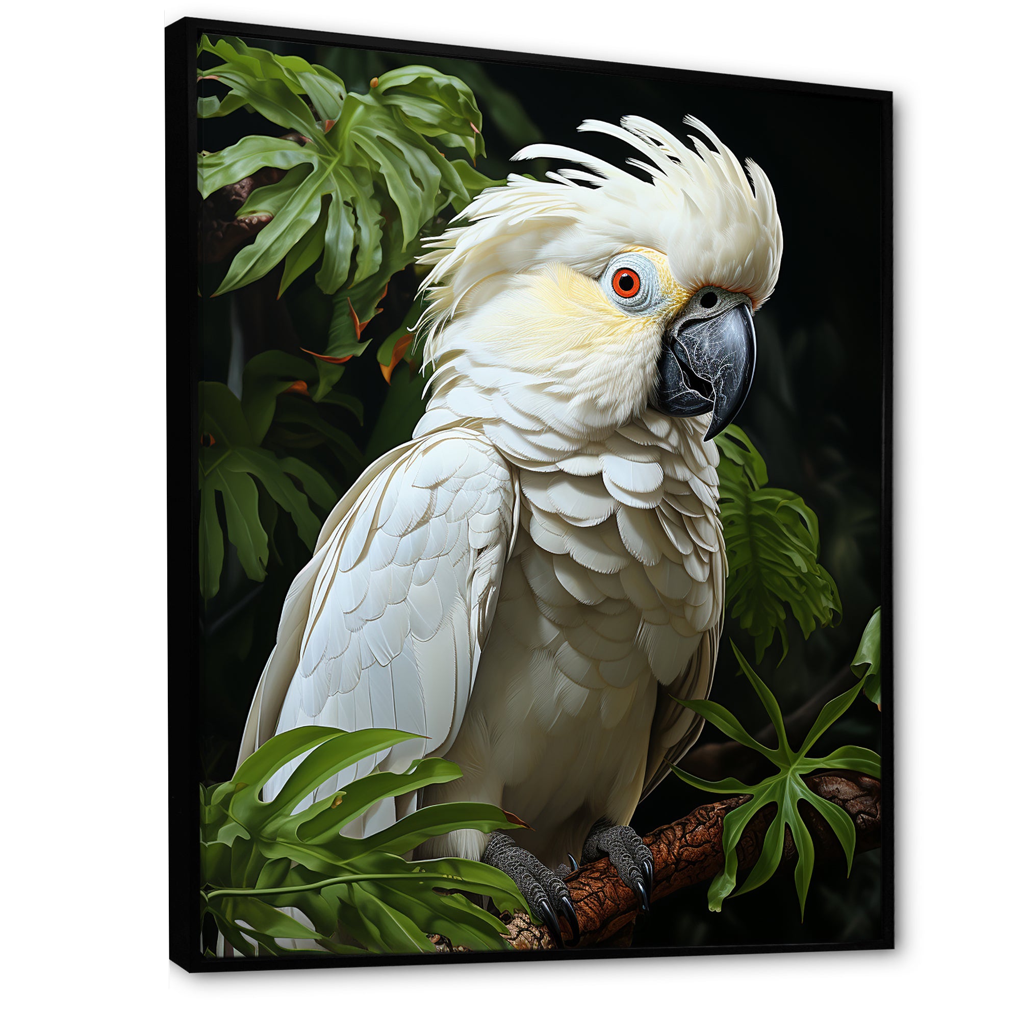 Cockatoo S Tropical Haven - Parrot Wall Decor