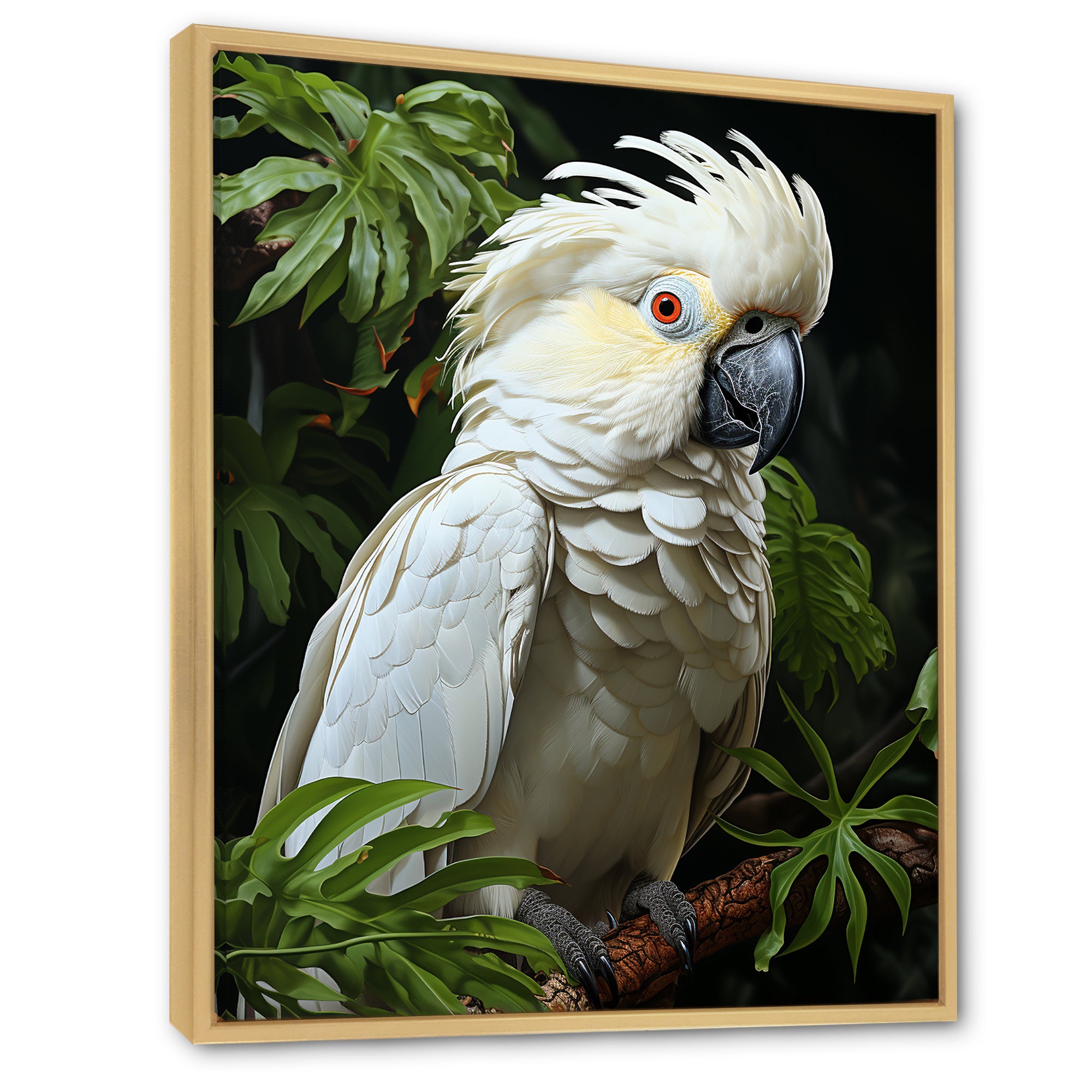 Cockatoo S Tropical Haven - Parrot Wall Decor