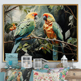 Whispers Of Feathery Elegance - Parrot Wall Art Prints