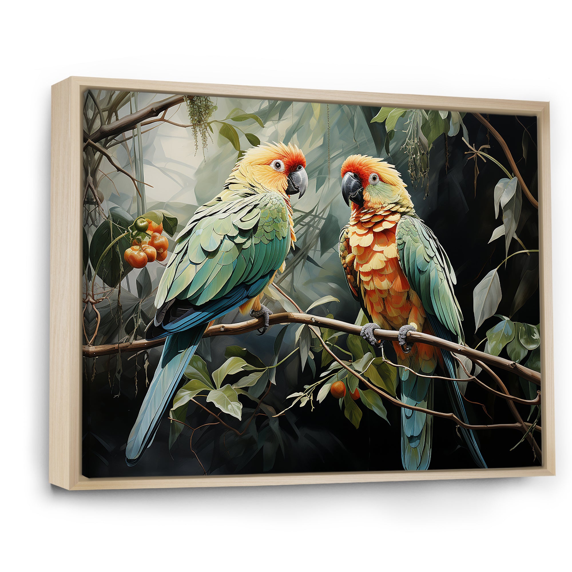 Whispers Of Feathery Elegance - Parrot Wall Art Prints