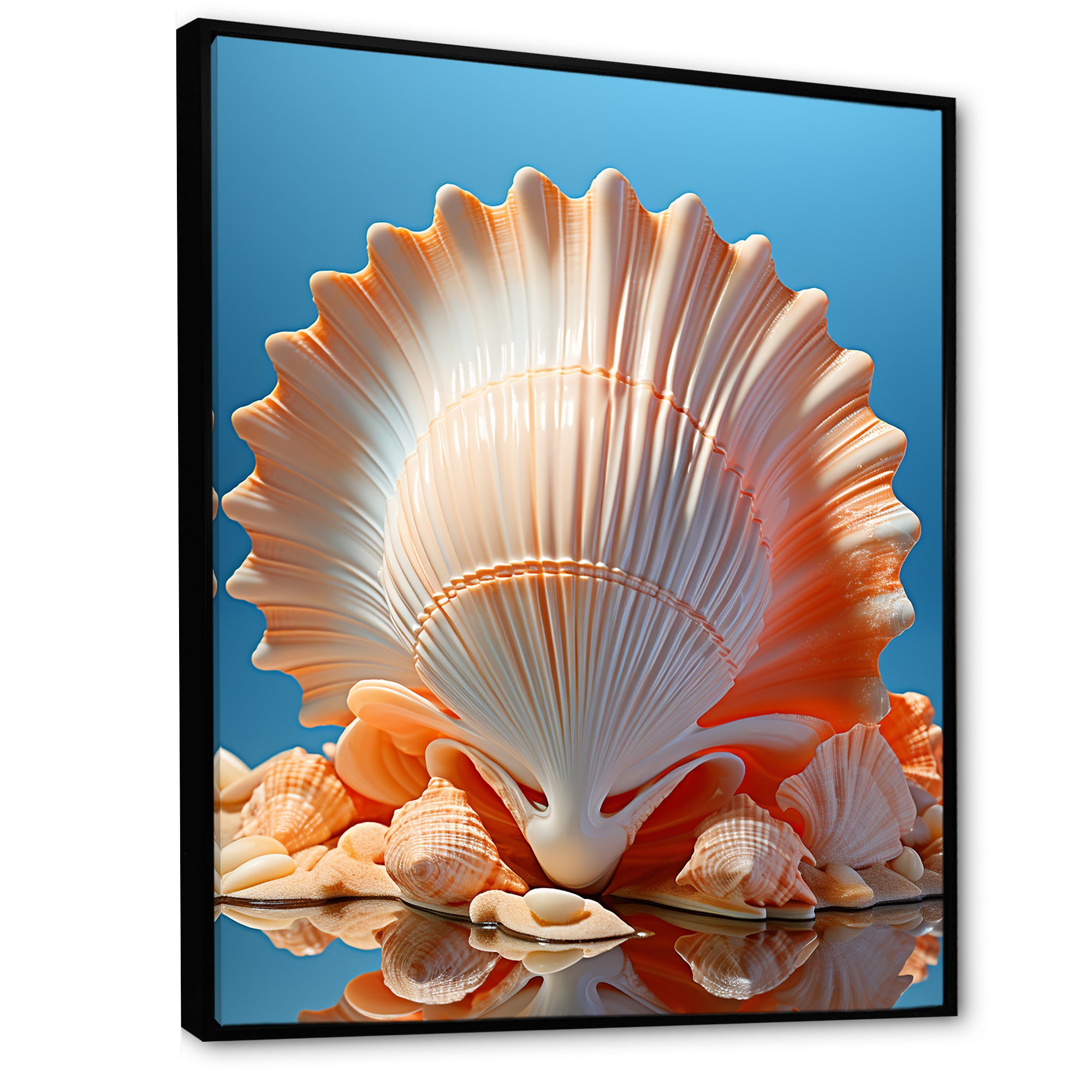Opulent Symbolic Shells - Seashell Wall Decor