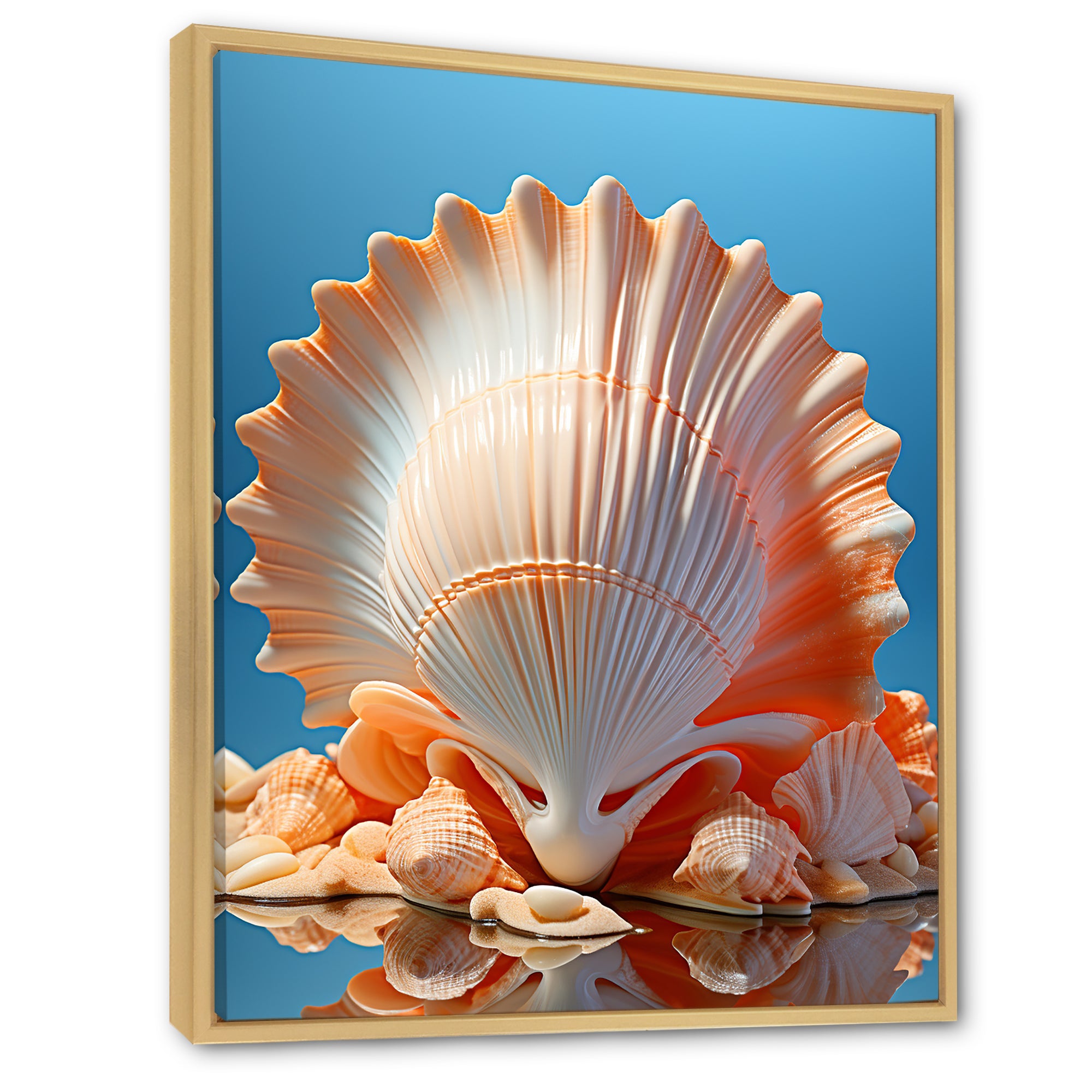 Opulent Symbolic Shells - Seashell Wall Decor