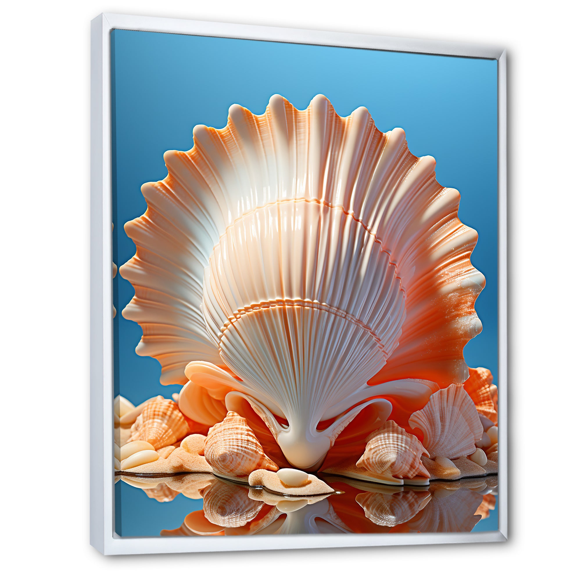 Opulent Symbolic Shells - Seashell Wall Decor