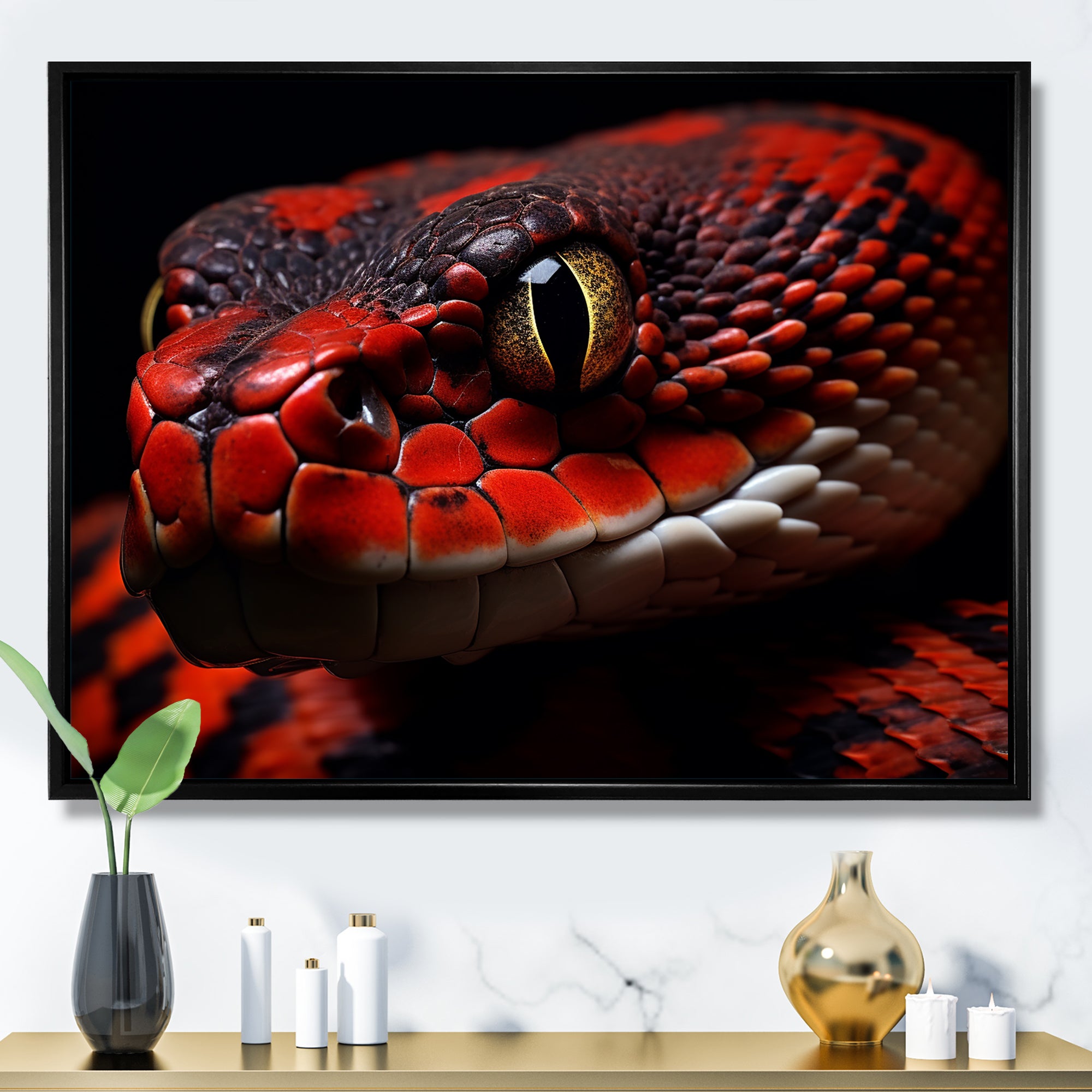 Serpents Stare - Snake Wall Art Prints