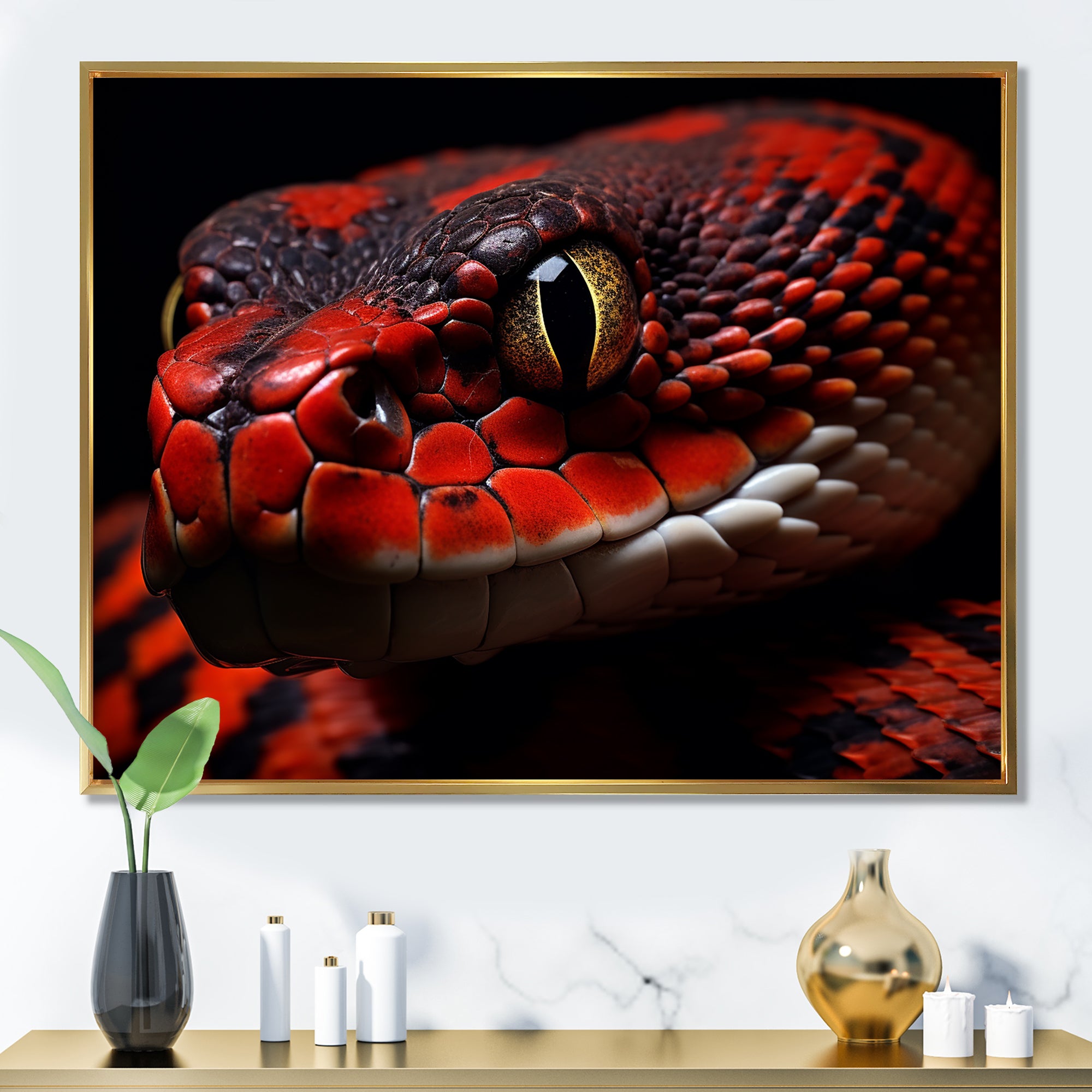 Serpents Stare - Snake Wall Art Prints