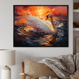 Swans Odyssey Beauty - Swans Bedroom Wall Art