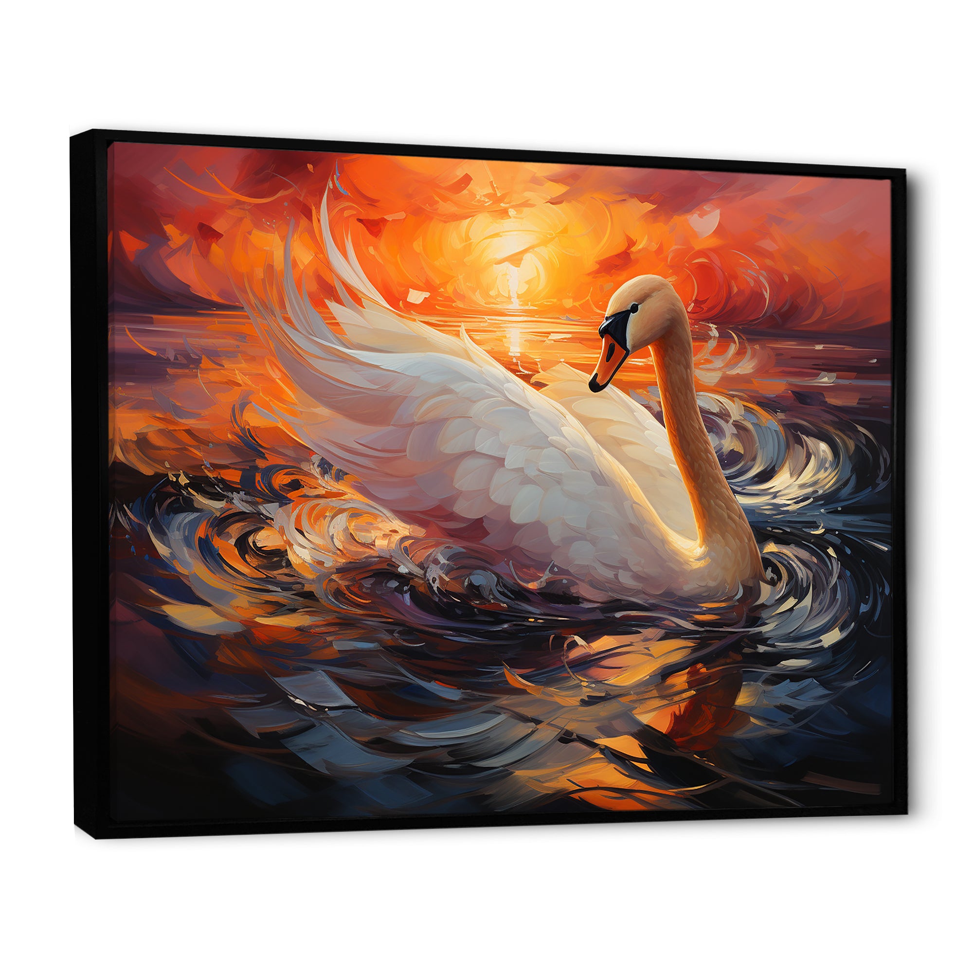Swans Odyssey Beauty - Swans Bedroom Wall Art