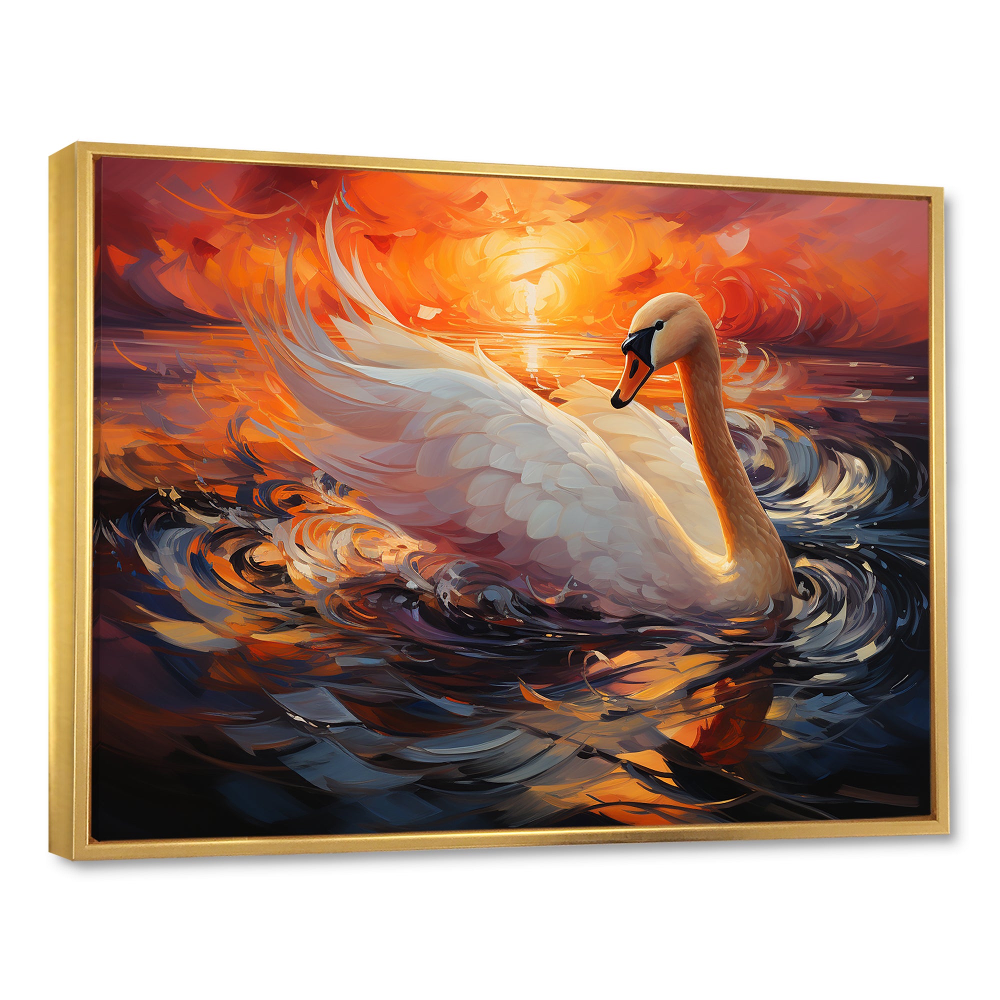 Swans Odyssey Beauty - Swans Bedroom Wall Art