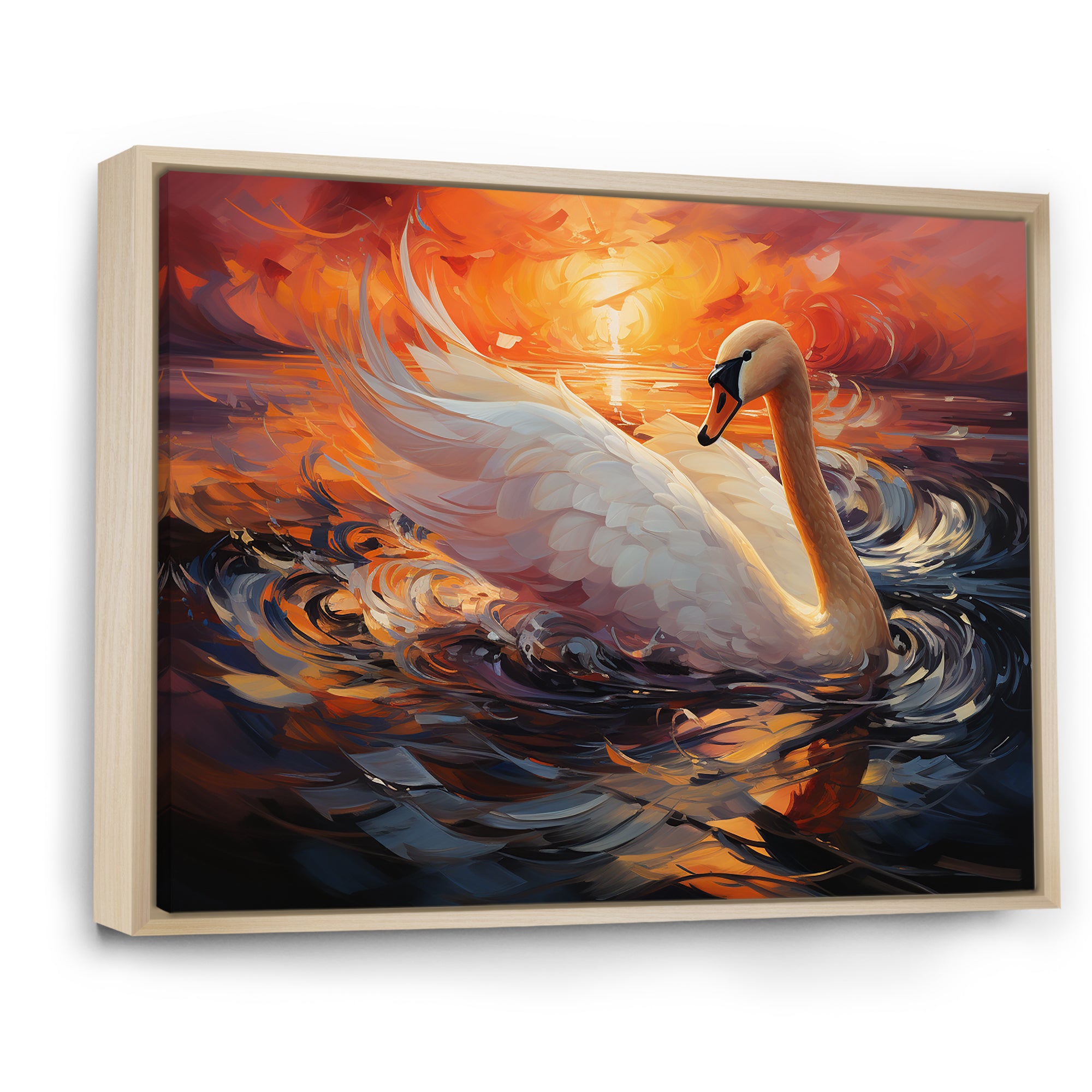 Swans Odyssey Beauty - Swans Bedroom Wall Art