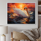 Swans Odyssey Beauty - Swans Bedroom Wall Art