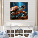 Abstract Harmony - Turtle Bedroom Wall Art