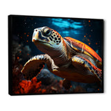 Abstract Representation Of A Turtles Serenity - Turtle Wall Art Prints