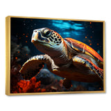 Abstract Representation Of A Turtles Serenity - Turtle Wall Art Prints