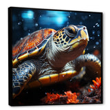 Abstract Swim - Turtle Home Decor Art