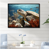 Classic Coastal Life - Turtle Wall Art Prints