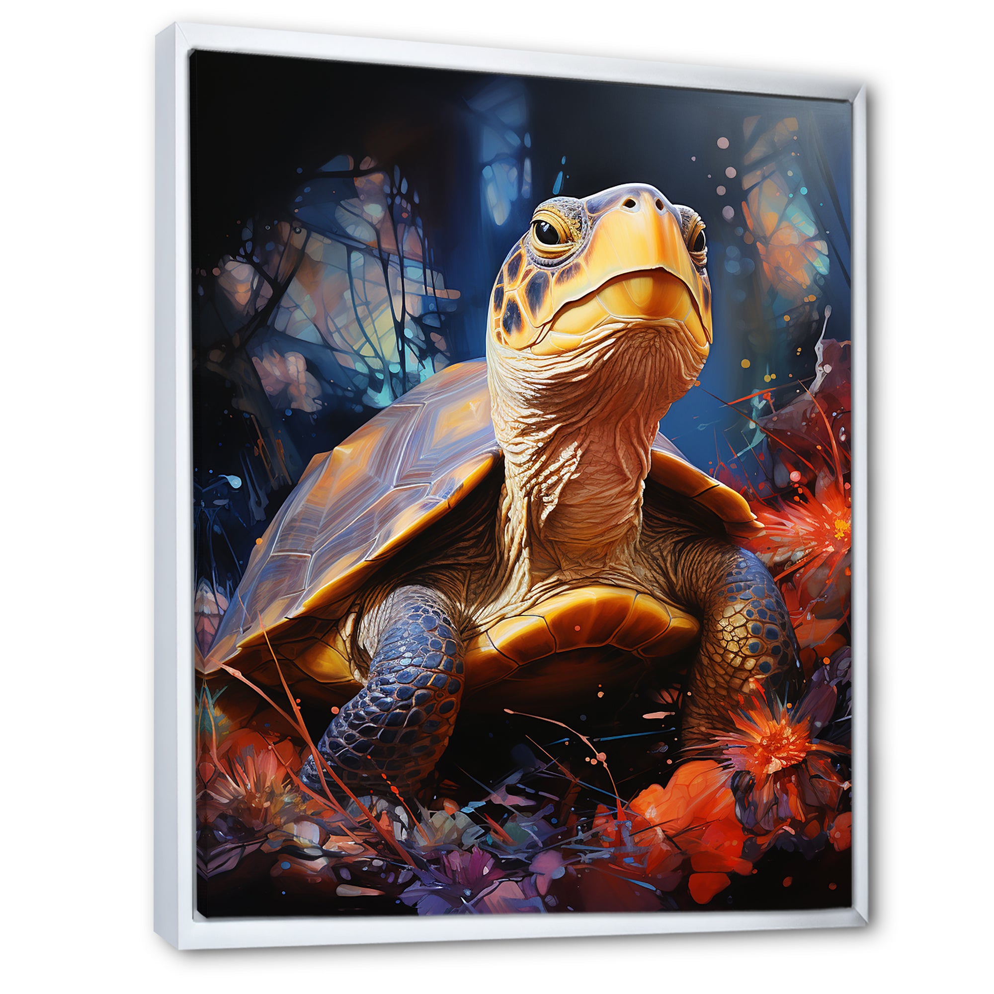 Expressionist Journey - Turtle Wall Art Prints
