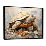 Minimalism Turtle - Turtle Canvas Wall Art