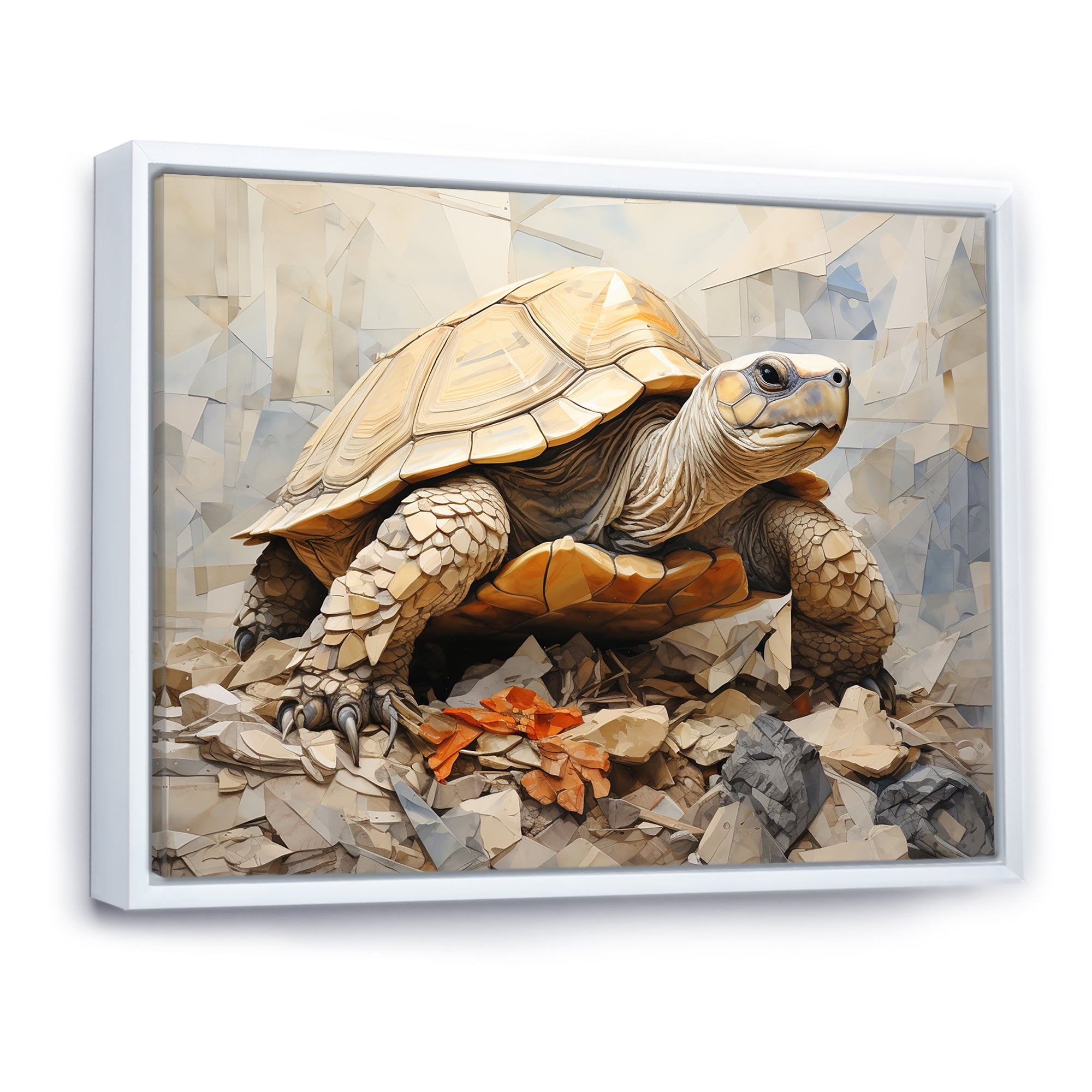 Minimalism Turtle - Turtle Canvas Wall Art