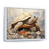 Minimalism Turtle - Turtle Canvas Wall Art