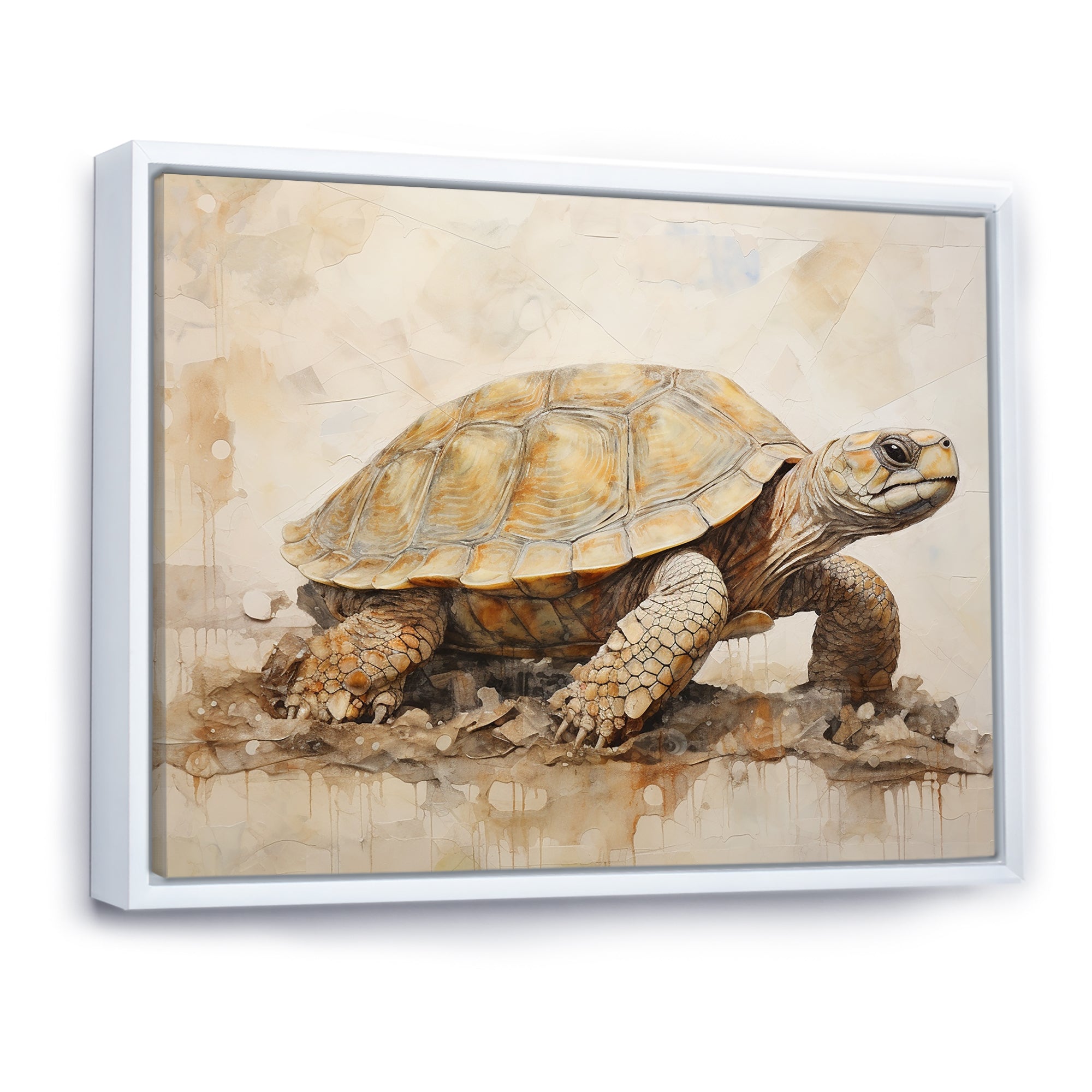 Minimalism Turtle Adventure - Turtle Wall Decor