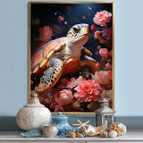 Romantic Solitude Turtle - Turtle Wall Decor